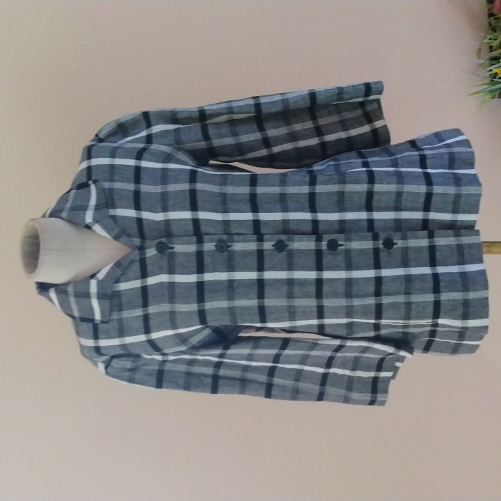 Etcetera 100% Linen Button Front Jacket.